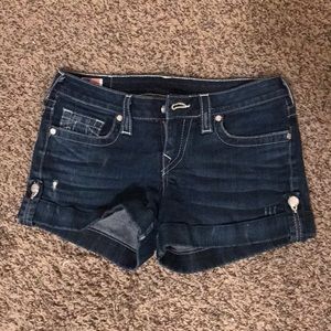 True religion jean shorts!!